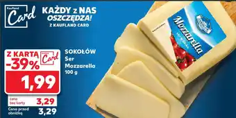 Kaufland SOKOŁÓW Ser Mozzarella, 100 g oferta