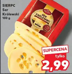 Kaufland SIERPC Ser Królewski, 100 g oferta