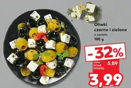 Kaufland Oliwki czarne i zielone, 100 g oferta