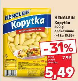 Kaufland HENGLEIN Kopytka, 500 g oferta