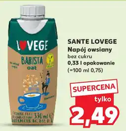 Kaufland SANTE LOVEGE Napój owsiany, 330 ml oferta