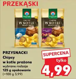 Kaufland PRZYSNACKI Chipsy w kotle prażone, 125 g oferta