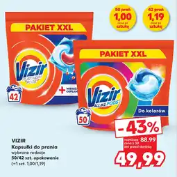 VIZIR Kapsułki do prania, 42-50 szt.