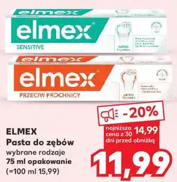 Kaufland ELMEX Pasta do zębów, 75 ml oferta