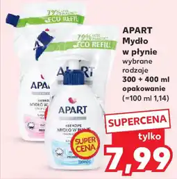Kaufland APART Mydło w płynie, 300 + 400 ml oferta
