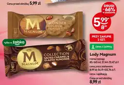 Żabka Lody Magnum, 85-160 ml oferta