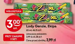 Żabka Lody Genzie, Ekipa, 65 ml oferta