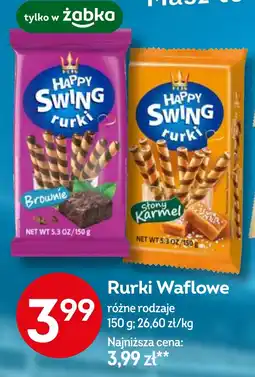 Żabka Rurki Waflowe, 150 g oferta