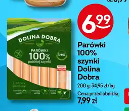 Żabka Parówki 100% szynki Dolina Dobra oferta