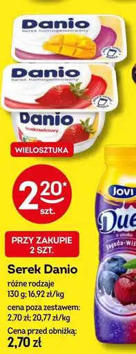 Żabka Serek Danio, 130 g oferta