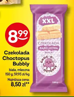Żabka Czekolada Choctopus Bubbly, 150 g oferta