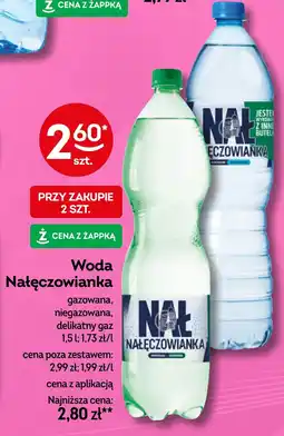 Żabka Woda Nałęczowianka, 1,5 l oferta