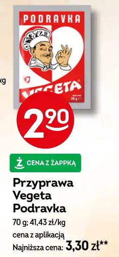 Żabka Przyprawa Vegeta Podravka, 70 g oferta