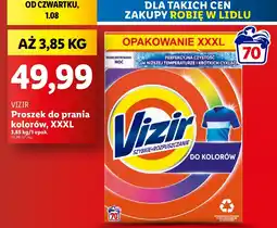 Lidl Proszek do prania color Vizir oferta