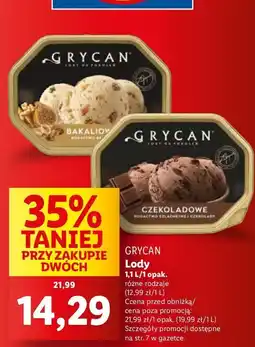 Lidl Lody Grycan oferta