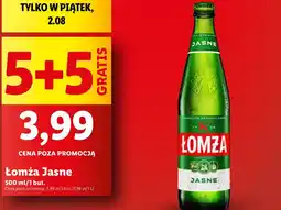 Lidl Piwo Łomża oferta