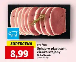 Lidl Schab wieprzowy cienko krojony Rzeźnik Codzienna Dostawa oferta