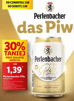 Lidl Piwo Perlenbacher Premium Pils oferta