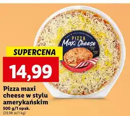 Lidl Pizza maxi cheese oferta