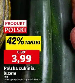 Lidl Cukinia polska oferta