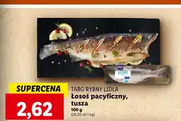 Lidl Łosoś pacyficzny tusza Targ Rybny Lidla oferta