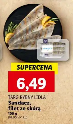 Lidl Sandacz filet Targ Rybny Lidla oferta