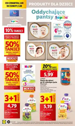 Lidl Pieluchomajtki 6 extra large Lupilu Pants Premium oferta