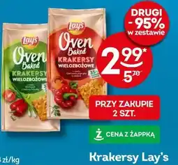 Żabka Lay's Oven Baked krakersy 80g oferta