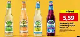 Lidl Piwo Somersby Mango & Lime oferta