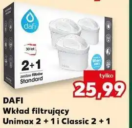 Kaufland Wkład filtrujący unimax Dafi oferta