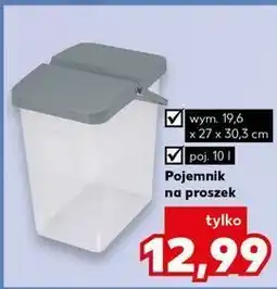 Kaufland Pojemnik na proszek 10 l oferta