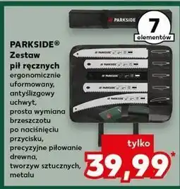 Kaufland Zestaw pił Parkside oferta