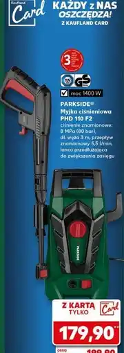 Myjka ciśnieniowa phd 110 f2 Parkside