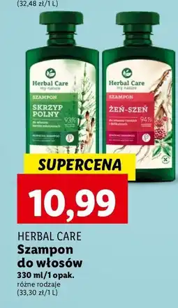 Lidl Szampon do włosów skrzyp polny Farmona Herbal Care oferta