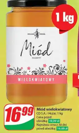 Dino Miód wielokwiatowy nektarowy Cd Królowa Pszczół oferta