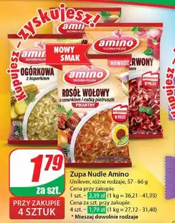 Dino Rosół wołowy z czosnkiem i natką pietruszki pikantny Amino oferta