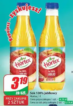 Dino Sok jabłkowy 100% Hortex oferta