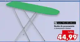 Kaufland Deska do prasowania 110 x 30 86 cm oferta