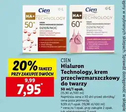 Lidl Krem przeciwzmarszczkowy 60+ na dzień/noc Cien oferta