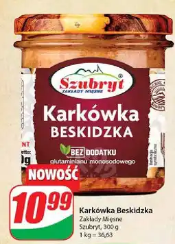 Dino Karkówka beskidzka Szubryt oferta