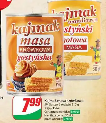 Dino Masa kajmakowa waniliowa Gostyń oferta