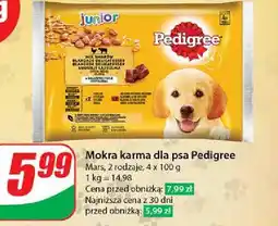 Dino Karma dla psa junior kurczak ryż - wołowina Pedigree oferta