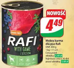 Dino Karma dla psa z dziczyzną Rafi oferta