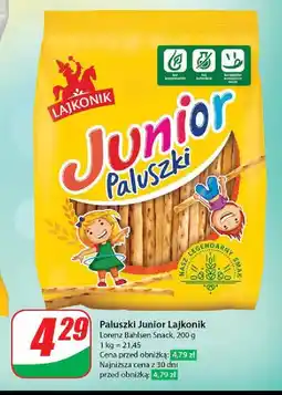 Dino Paluszki waniliowe Lajkonik junior paluszki oferta