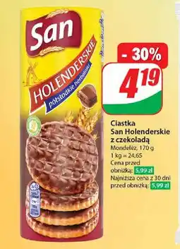 Herbatniki z czekoladą San holenderskie