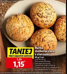 Lidl Bułka ziemniaczana z ziarnami oferta