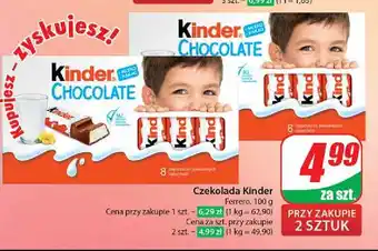 Dino Czekoladki Kinder chocolate oferta