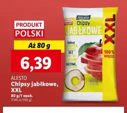 Lidl Chipsy jabłkowe Alesto oferta
