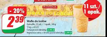 Dino Wafle do lodów Gotszlik oferta