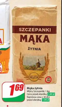 Mąka żytnia typ 720 Szczepanki